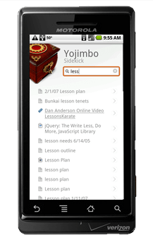 Sidekick on Android